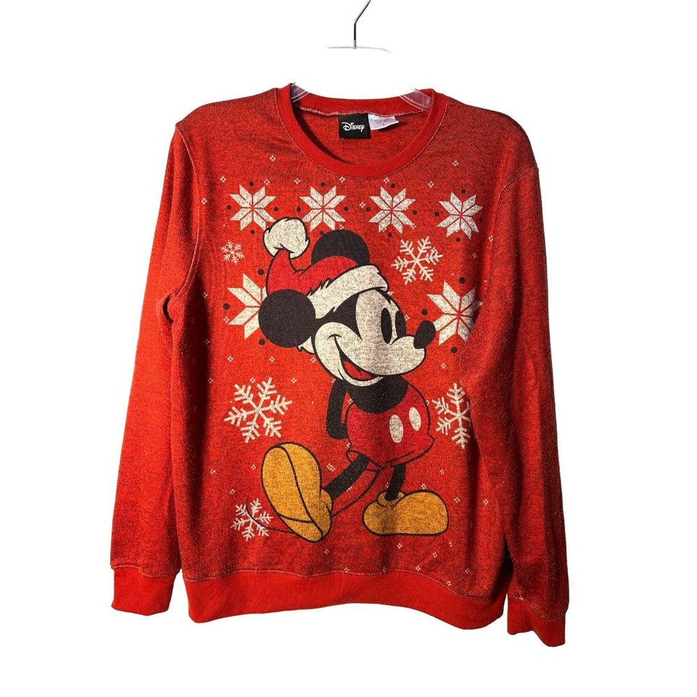 Disney Mickey Mouse Sweatshirt Pullover Sweater